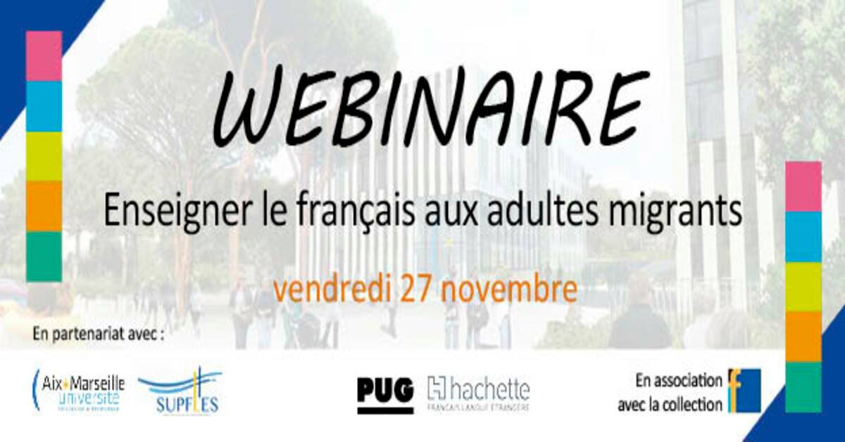 Journée Hachette-PUG “Enseigner le français aux adultes migrants”