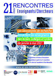 21th scientific meeting between researchers and school teachers