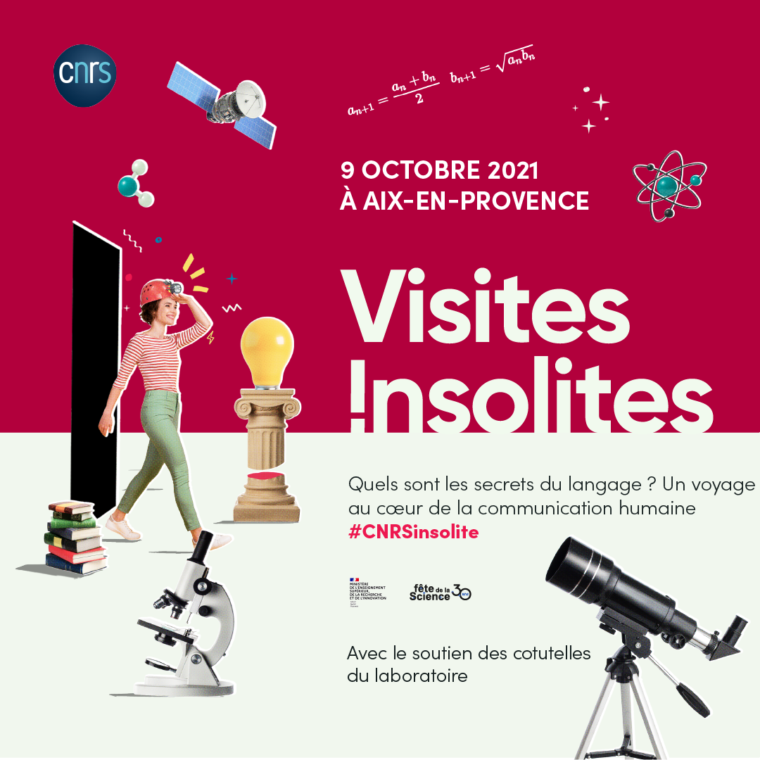 Fête de la Science 2021 : visites insolites du CNRS