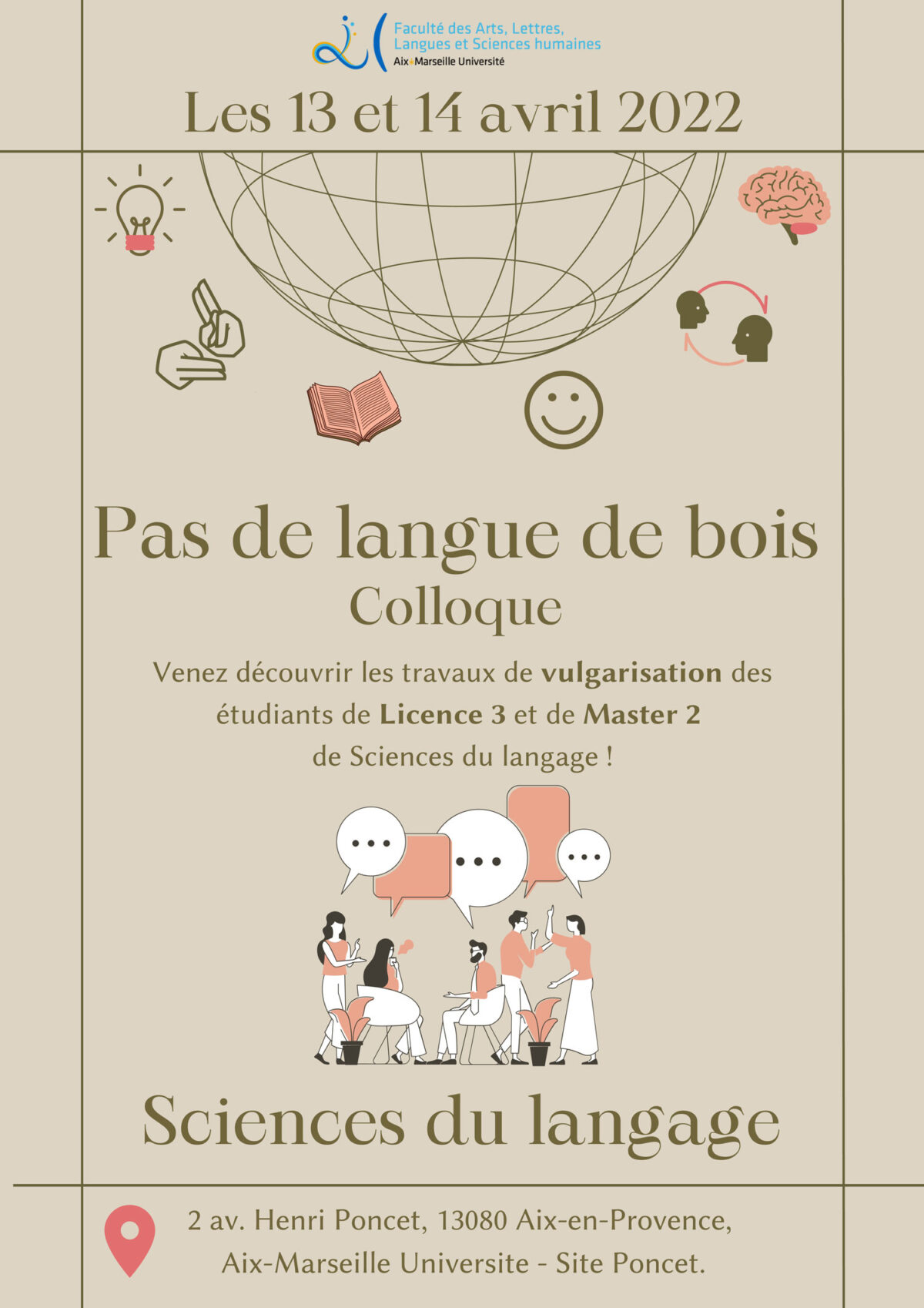 Colloque “Pas de langue de bois”