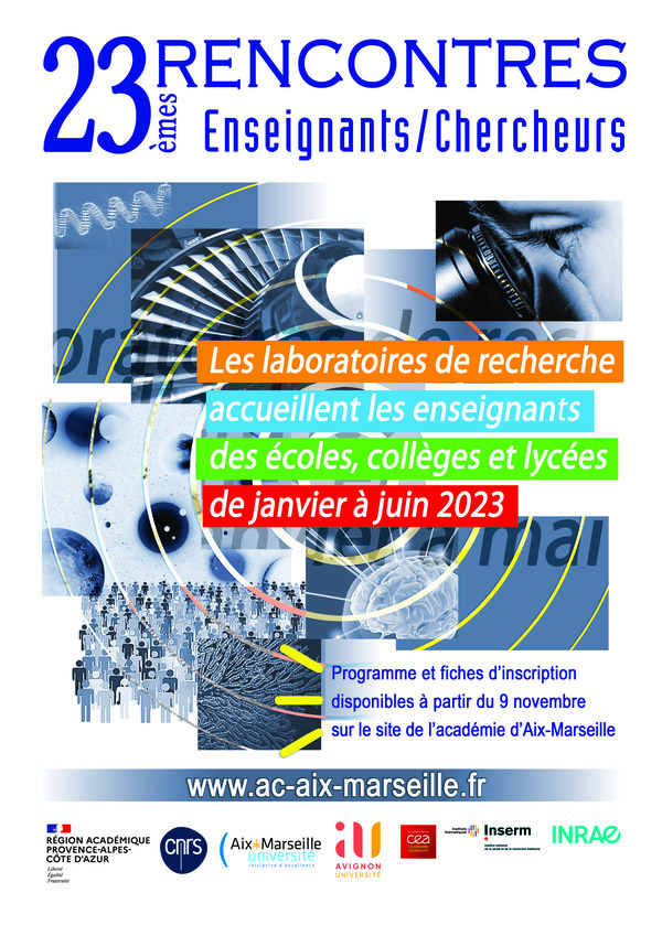 23e Rencontres scientifiques enseignants-chercheurs