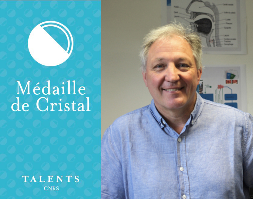 Thierry Legou lauréat de la médaille de cristal CNRS 2023